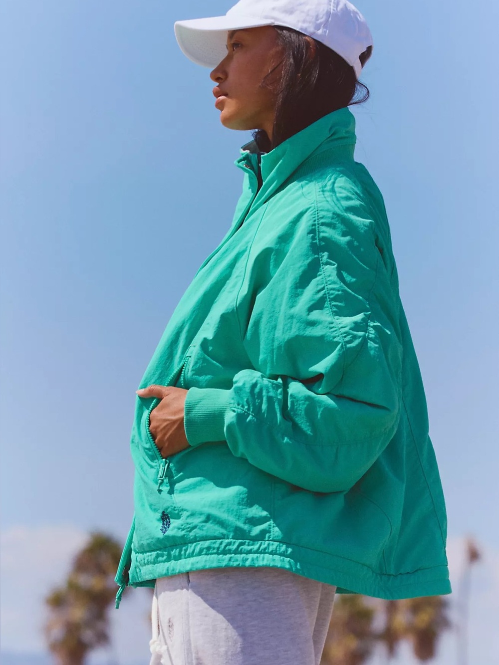 Free people Field Tripper Jacket seafoam